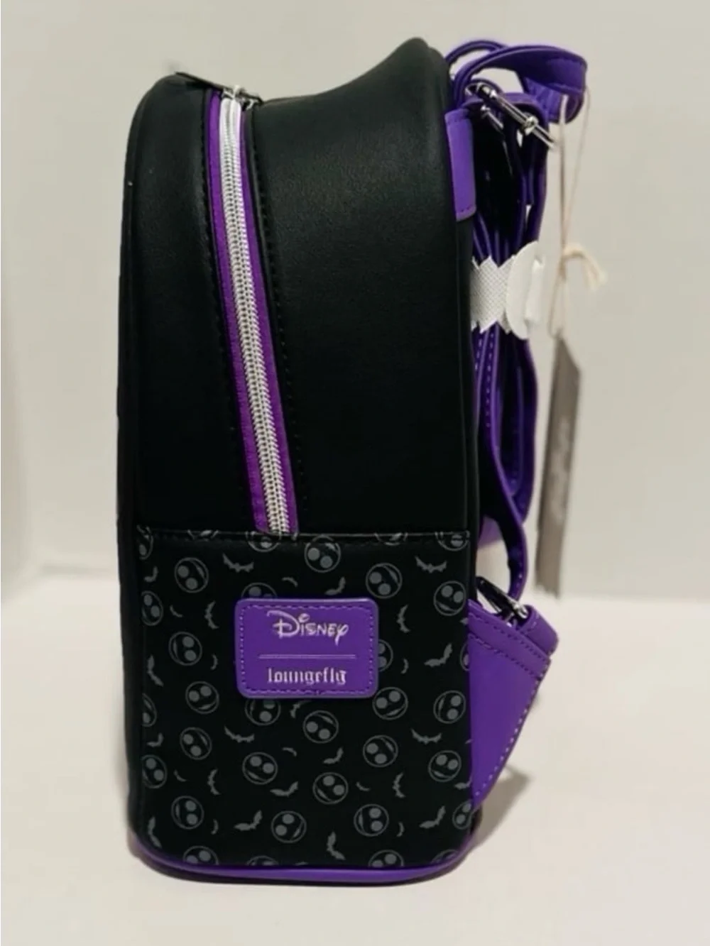 Loungefly Disney NWT NBC Jack & Sally Pumpkin Frame Mini Backpack & Wallet